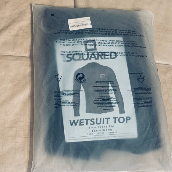 Surf Squared Men’s Wetsuit Top - Picture 1 of 6